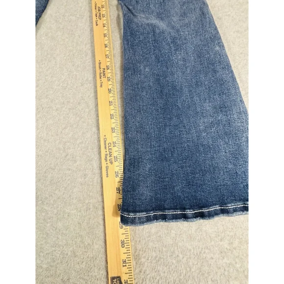 NWT Fire & Rain Juniors Bootcut Jeans Size 15 Western Embroidered - Picture 7 of 9